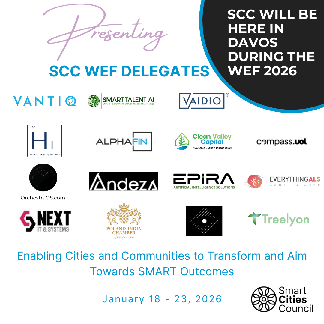 Smart Cities Council Unveils Delegation for WEF 2026 — A Global Roster of Thought Leaders, Innovators & Impact‑Makers